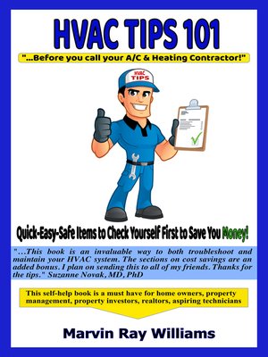 cover image of HVAC Tips 101: "...Before you call your A/C & Heating Contractor"